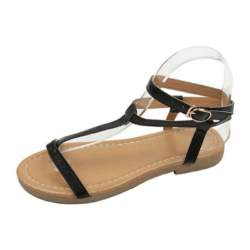 Plus size flat sandals for women - ROUTINE FASHION